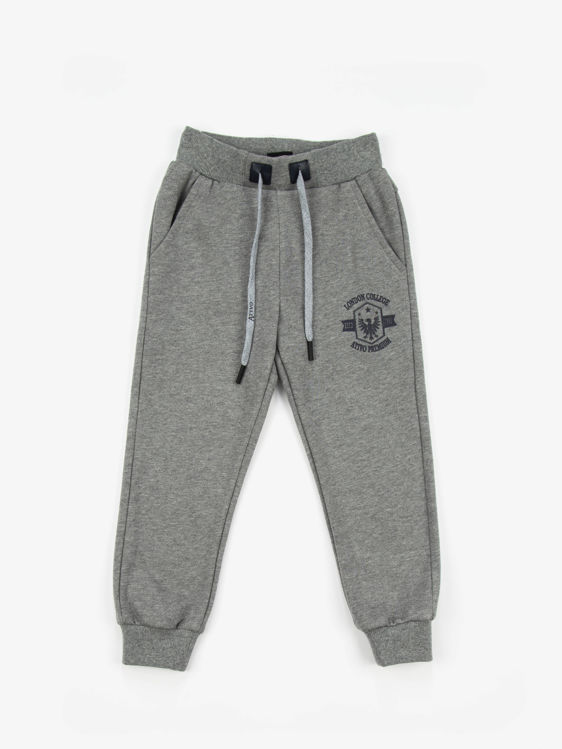 Picture of FW20BK014 BOYS GREY THERMAL JOGGING PANTS
